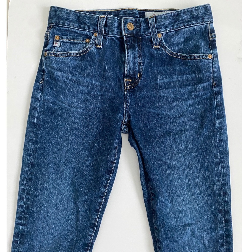 AG Adriano Goldschmied Ex-Boyfriend Slim Jeans Dark Wash Size 24R LED157505YNEW - Picture 3 of 11